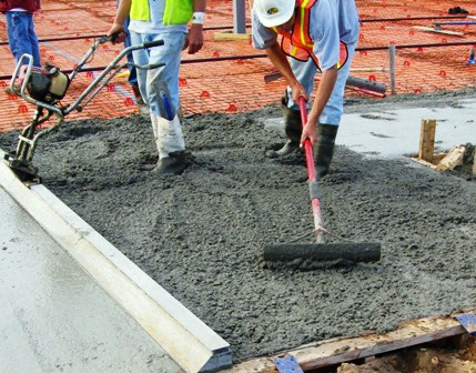 Процесс укладки бетона - главные требования